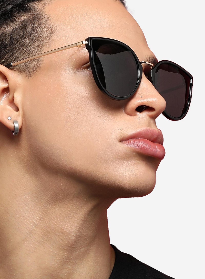 Haute Sauce Black Wayfarer Sunglass - Image 3