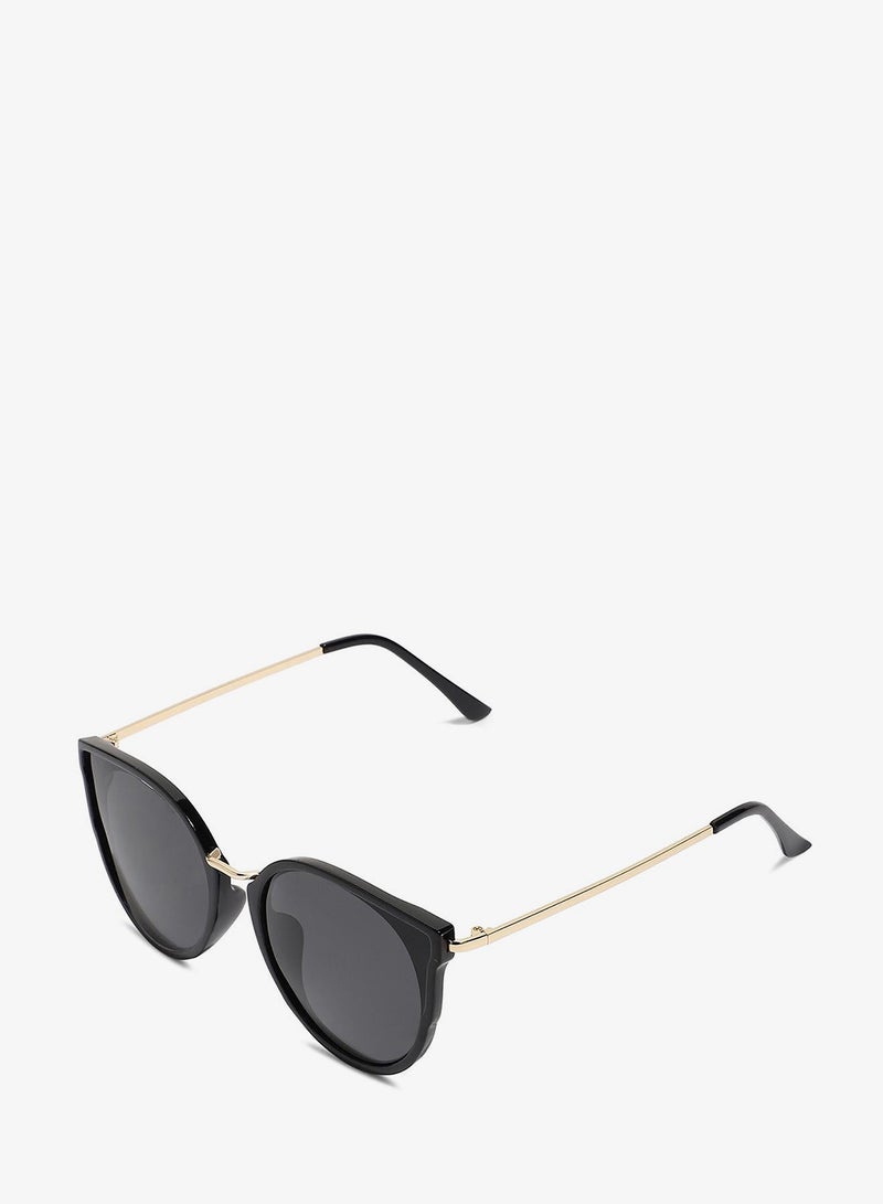 Haute Sauce Black Wayfarer Sunglass - Image 5