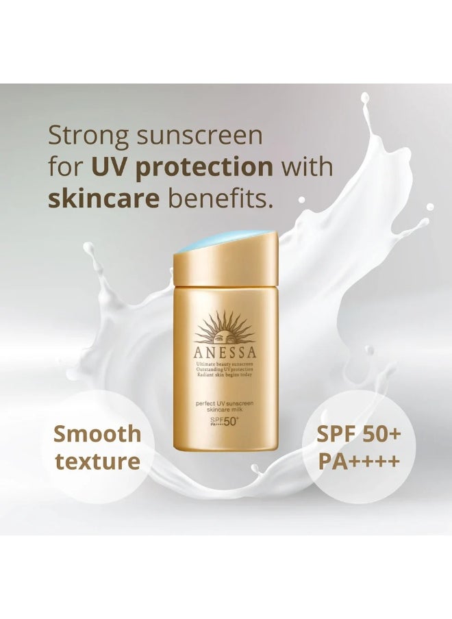 Anessa Perfect UV Sunscreen Skincare Milk SPF50+,60ml