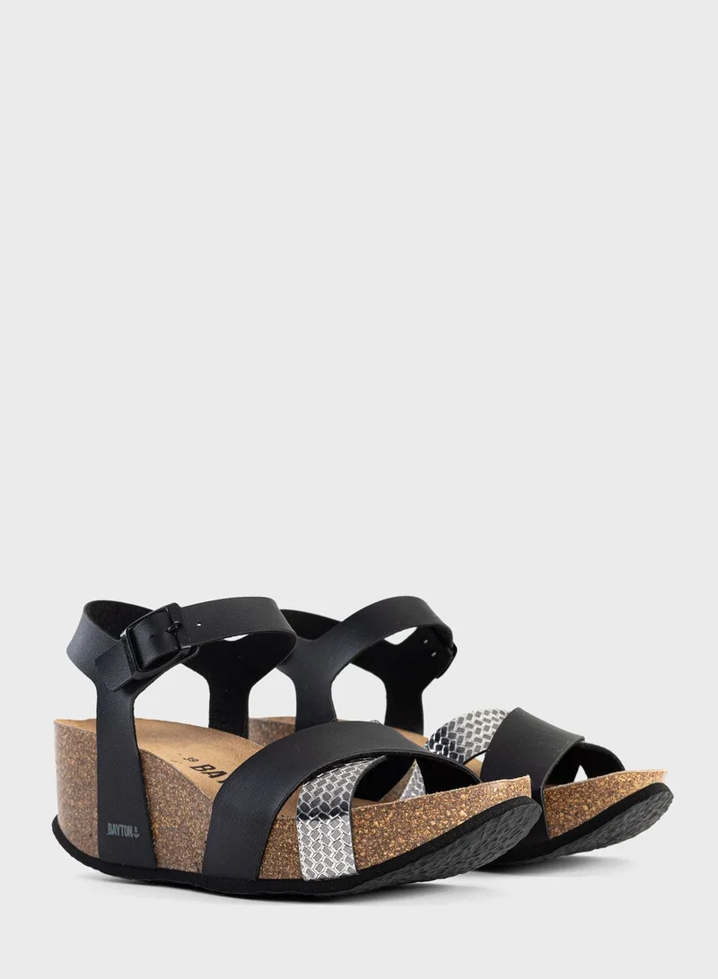 BAYTON Minorque Wedge Sandals