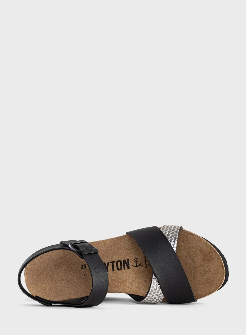 BAYTON Minorque Wedge Sandals