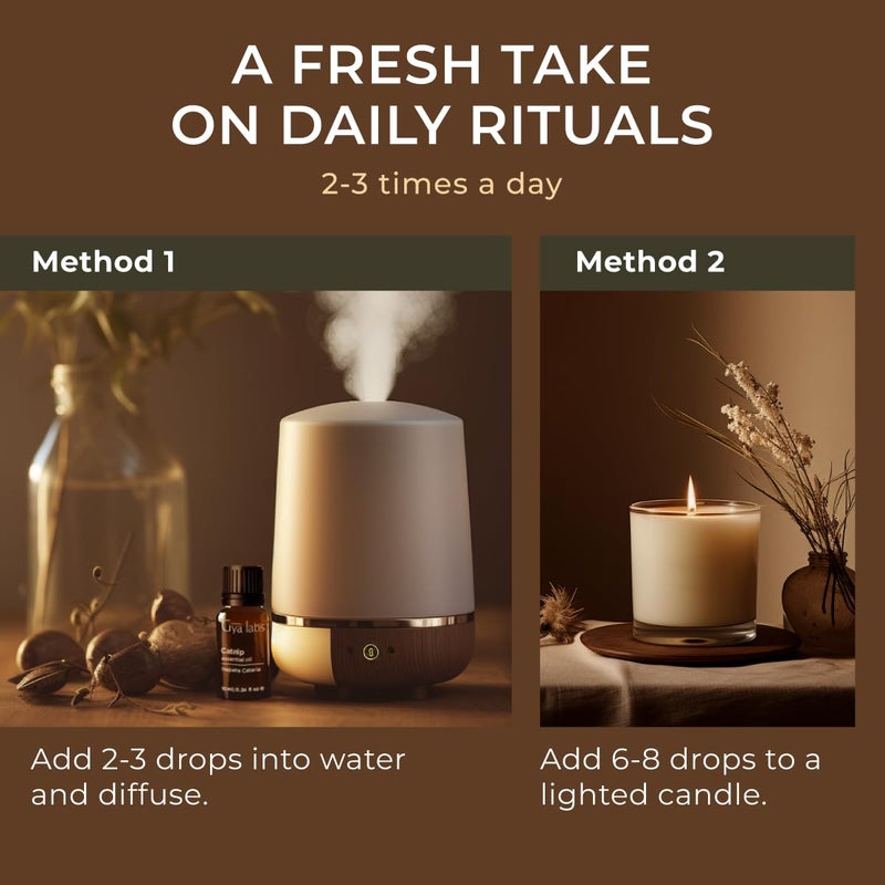 Gya Labs Catnip Essential Oil - 0.34 Fl Oz - for Hair, Skin, Diffuser, Aromatherapy & DIY Candle Making Scent - Image 4