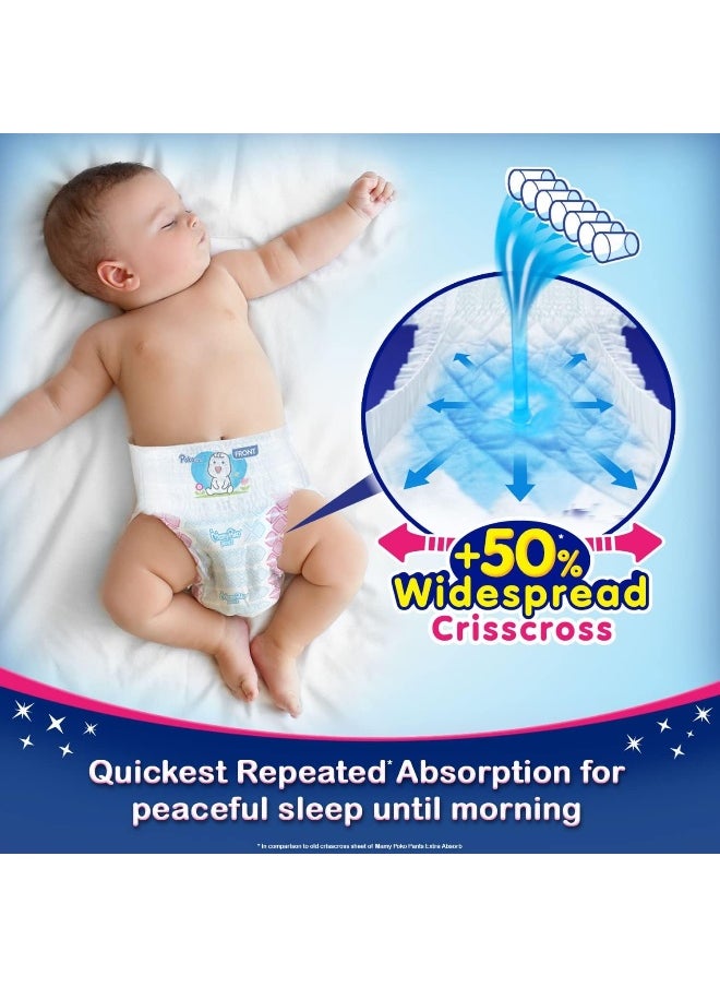 MamyPoko MamyPoko Pants Extra Absorb Baby Diapers, X-Large (XL), 42 Count, 12-17 kg  - Image 3