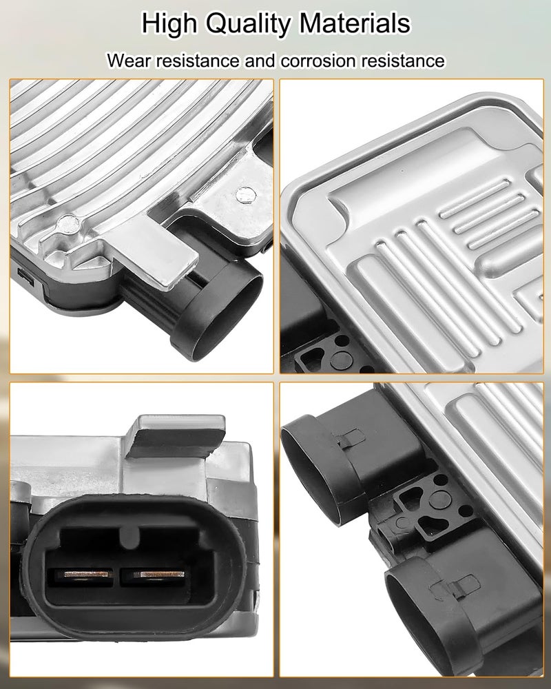 QLZOZB Radiator Cooling Fan Control Module Fit for Discovery Sport 2015-2016 Range Rover Evoque 2012-2016 LR2 / Freelander 2 2013-2015 Replace LR045248 LR100364 - Image 4