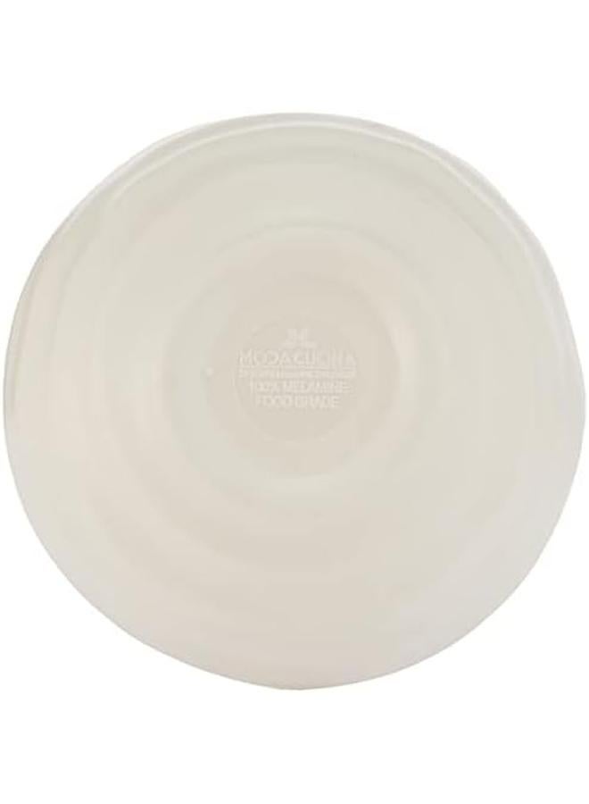 MODA CUCINA Melamine Matt Serving Bowl Ivory 17cm - Image 3