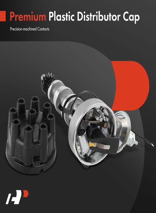 A-Premium Ignition Distributor with Cap and Rotor Compatible with Ford F-100, F-250, F-350, Mustang, Galaxie, LTD, Skyliner, M-400, Victoria & AC Shelby Cobra & Edsel Bermuda, Pacer, Roundup, Villager - Image 4
