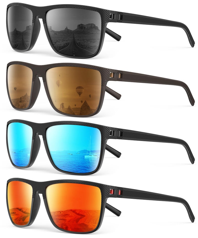 Cifoya Mens Sunglasses Polarized Men Sunglasses: Classic Women Sun Glasses Uv Protection For Driving Fishing Golf - Image 1
