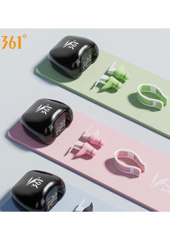 361 Degrees 3-Piece Set Of Swimming Silicone Nose Clip Earplugs for Children Soft Anti Choking Water Professional Swimming Diving Security Pool Accessories With Storage Box  - Image 5