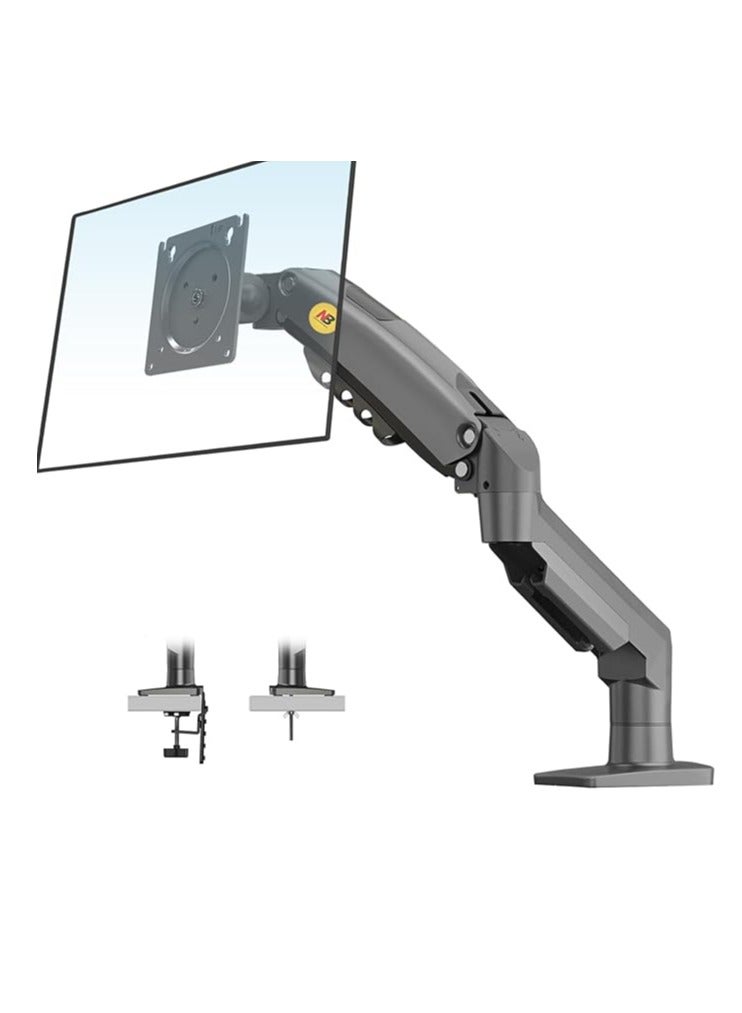 NB Monitor Arm for 17-30 inch Screen with Height Adjustable Monitor Mount, Full Motion Monitor Holder, Gas Spring VESA 75/100mm, Weight 2-9kg - Image 1