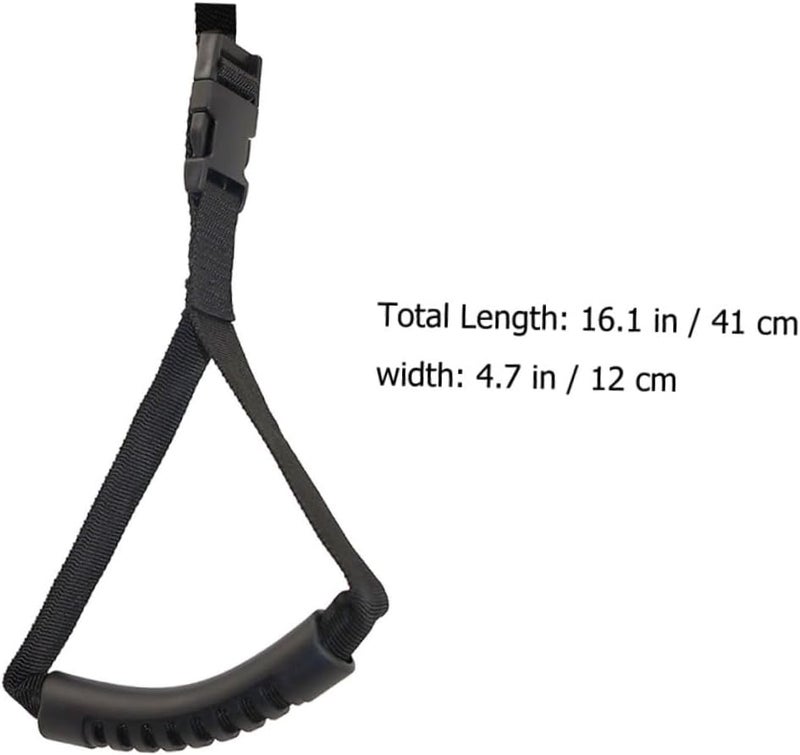OUNONA Car Grip Strap for Elderly Safety Nylon Vehicle Support Handle for Easy Getting Lightweight Mobility Aid for Cars and Door Frames - Image 2