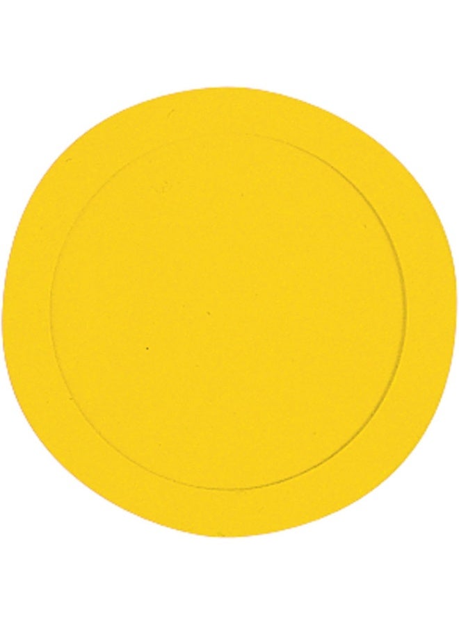 Markwort 9-Inch Rubber Poly Spots-Box of 10 (Yellow) - Image 2