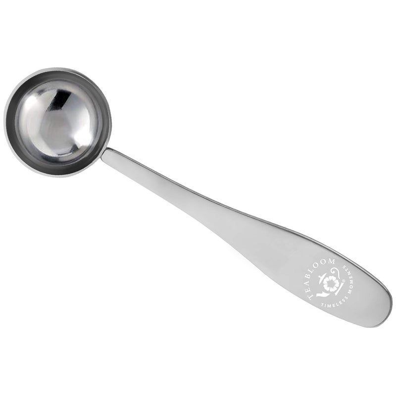Teabloom Perfect Measure Loose Leaf Tea Spoon - Premium Quality Stainless Steel Tea Scoop â€“ Tea Connoisseur's Choice - Image 2
