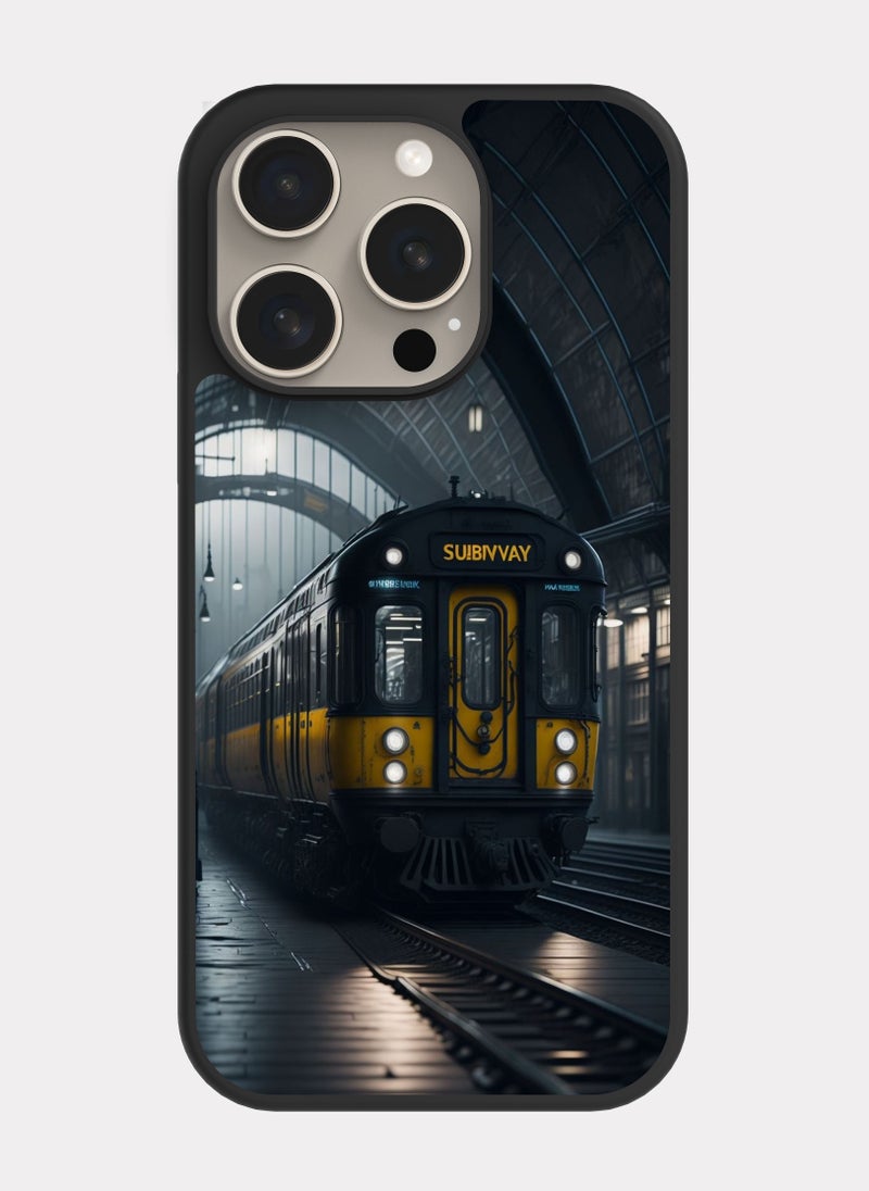 iPhone 15 Pro case cover Subway Train