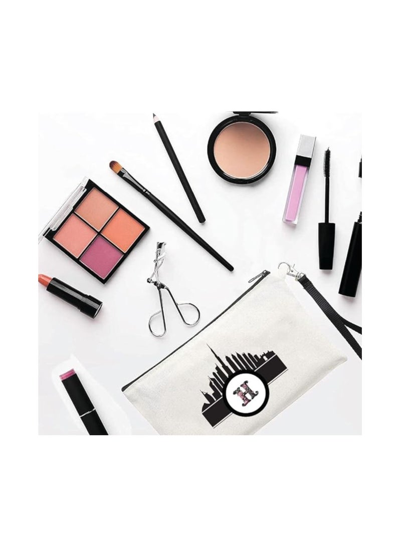 أفق دبي مع حقيبة مستحضرات التجميل الأولية ذات الحروف الأولى - حقيبة مكياج ذات الحروف الأولى - حقيبة مكياج أفق دبي - حقيبة مستحضرات التجميل للمسافرين - Image 2