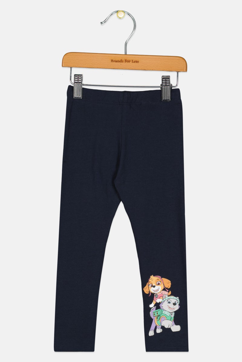 NAME IT سروال ليغينغز مطبوع لفتاة صغيرة من باو باترول، أزرق داكن - Image 1