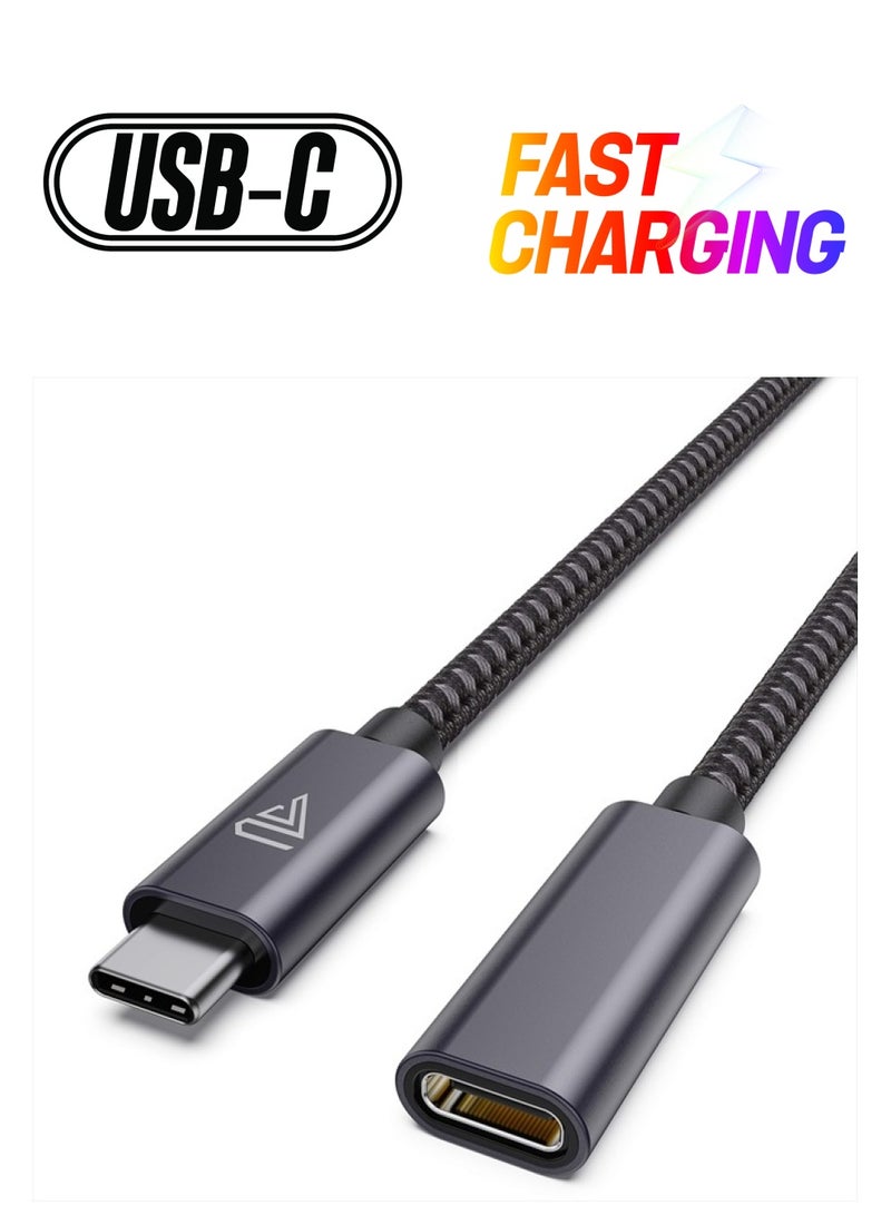 Faracent USB C Extension Cable (3.3Ft/1m/10Gbps), USB 3.2 Type C 3.1 Male to Female Extension Charging & Sync Model: C10 - Image 2