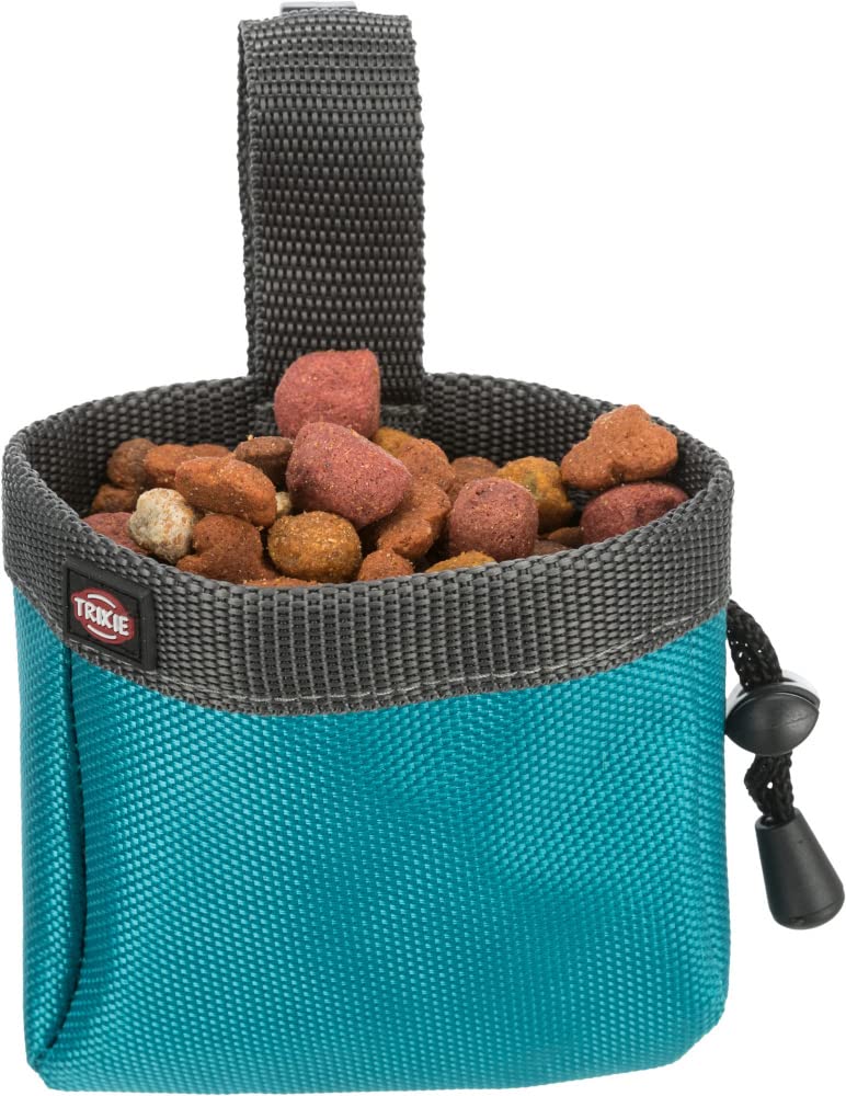 Trixie : - Baggy Snack Bag, Assorted | | Made with Durable Polyester Perfect to Carry on Pet Adventures | Attaches to Your Belt with a Clip and Loop Feature - 8 × 10 cm - Image 2