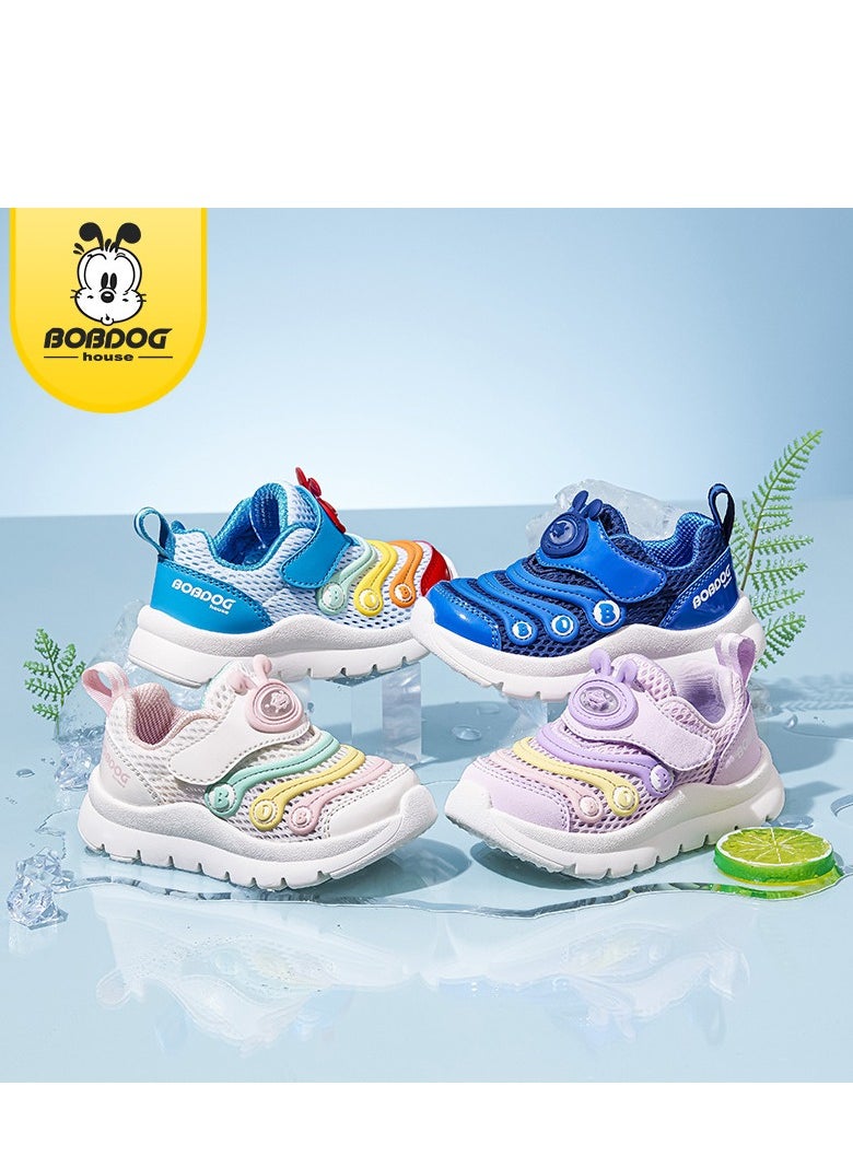 BOBDOG - Babu Bean 2024 Summer New Children's Shoes Small and Medium Children's Fashion Running Shoes Functional Shoes Men's and Women's Leisure Sports Shoes - Image 1