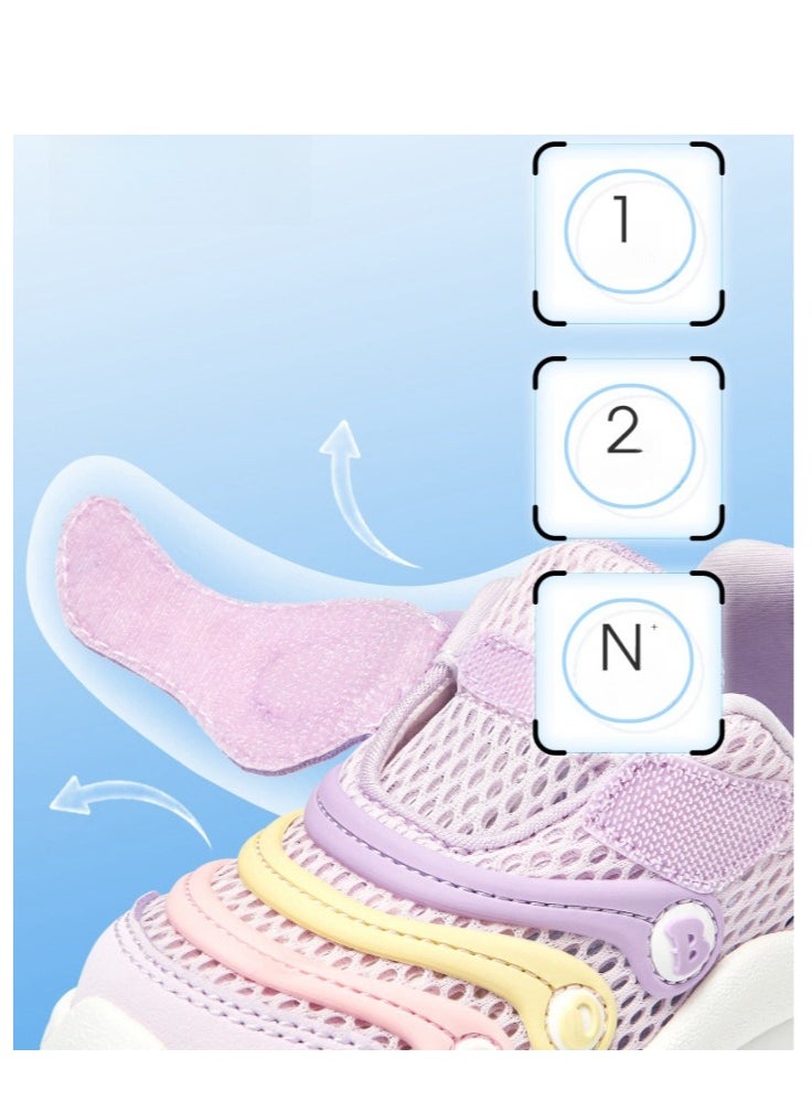 BOBDOG - Babu Bean 2024 Summer New Children's Shoes Small and Medium Children's Fashion Running Shoes Functional Shoes Men's and Women's Leisure Sports Shoes - Image 1