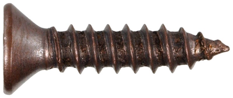 Hillman 2851 6 x 5/8-Inch Flat Head Antique Copper Decorative Sheet Metal Screw, 40-Pack - Image 2
