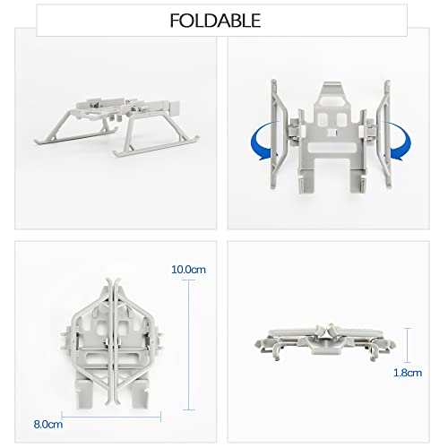 YETEETH Landing Gear for DJI Mini 3/Mini 3 Pro Leg Foldable Extended Kit for Mini 3 Pro Accessories - Image 5
