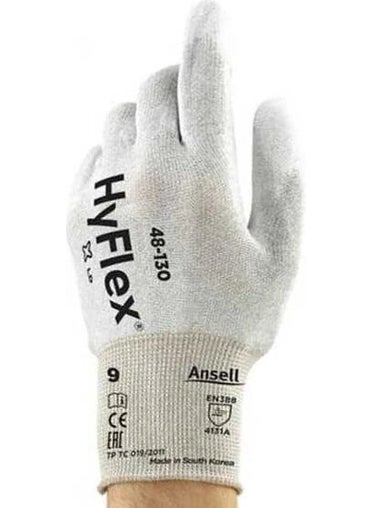 Ansell Hyflex 48-130 Esd Mechanical and Multi-Purpose Protection Work Gloves  - Image 1