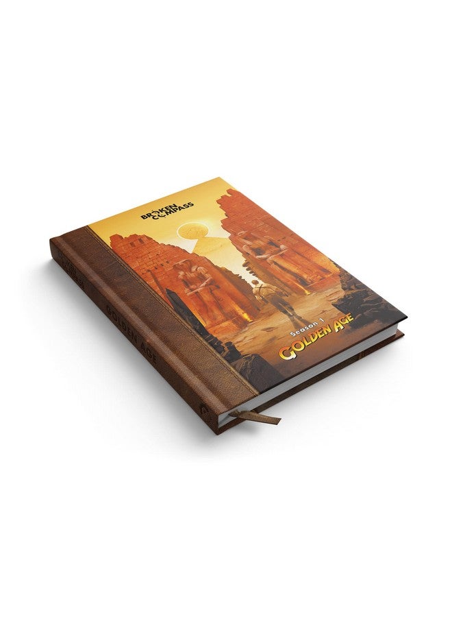 CMON كتاب قواعد عصر الذهب الموسم 1 من Cmon بوصلة مكسورة؛ لعبة تمثيل مستوحاة من أفلام المغامرات؛ لعبة ممتعة للأطفال والبالغين؛ للأعمار 14+؛ 25 لاعب؛ متوسط وقت اللعب 120+ دقيقة؛ صنع بواسطة Cmon - Image 2