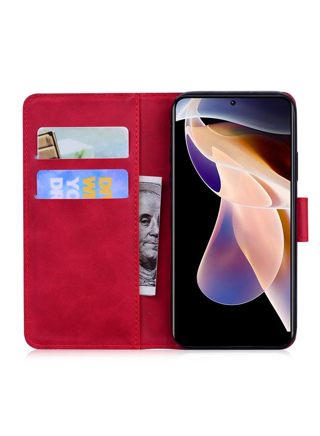 اس-توب جراب لهاتف Infinix Hot 20 5G مصنوع من الجلد بلون نقي وملمس ناعم - Image 4