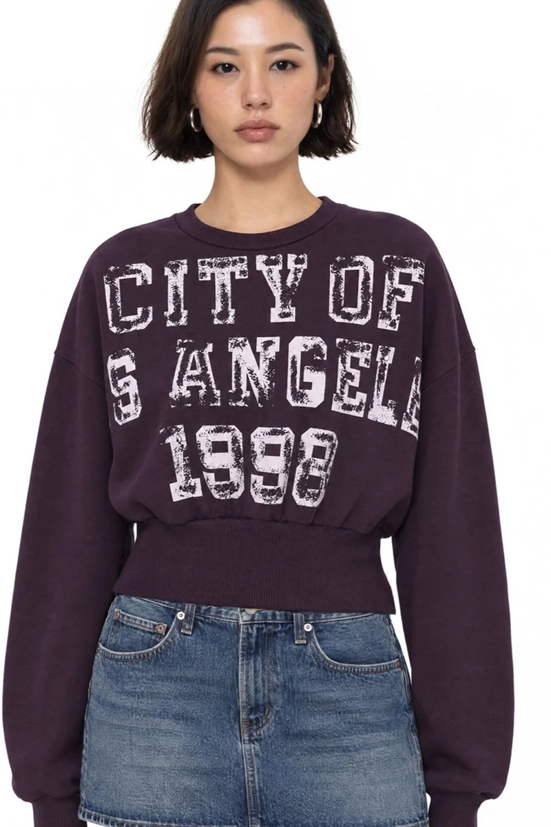 BUSEM Women's Cotton-Blend Sweatshirt