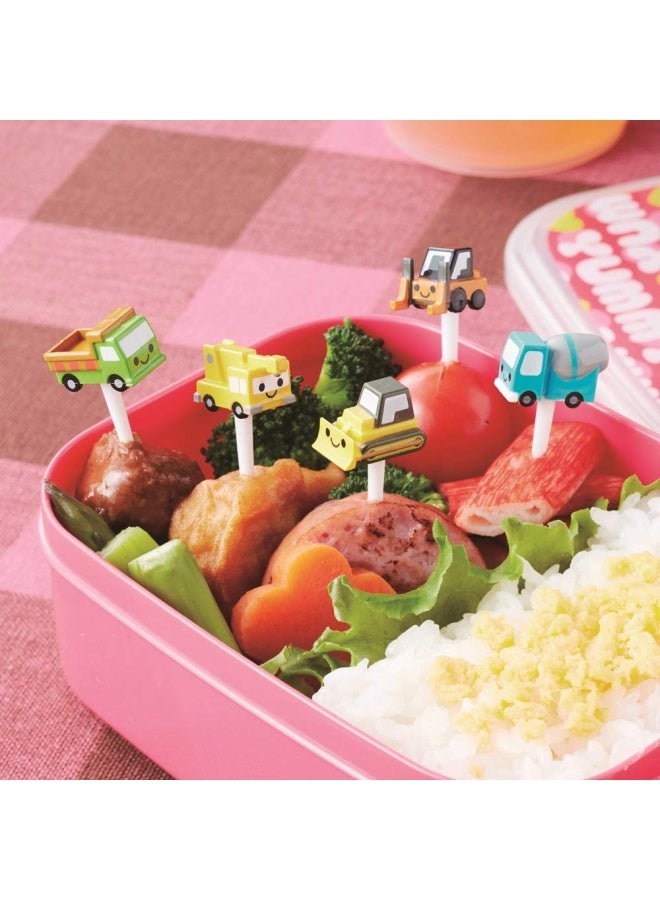 Torune Food Fork Picks Bento Lunch Accessories Working Cars At Construction Sites Pick 5 Pieces S - Image 3