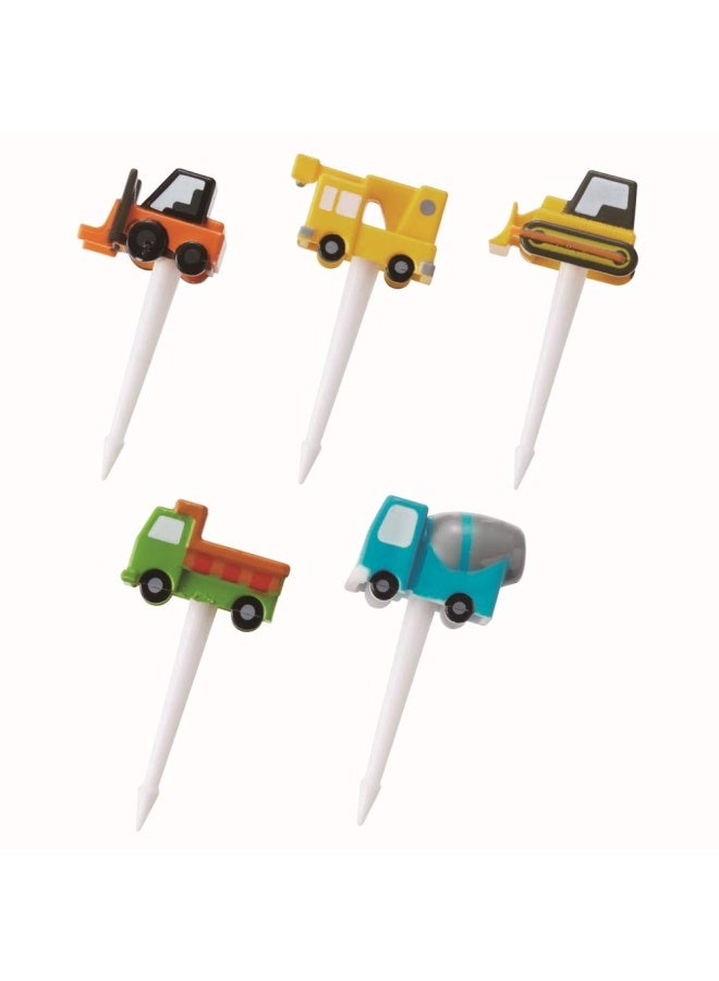 Torune Food Fork Picks Bento Lunch Accessories Working Cars At Construction Sites Pick 5 Pieces S - Image 2