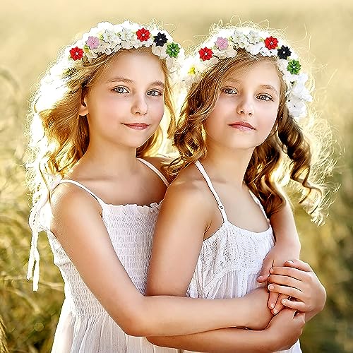 YAKA 60pcs Pink Satin Ribbon Flowers Bows Rose w/Rhinestone Appliques Craft Wedding Ornament 1.1inch - Image 5