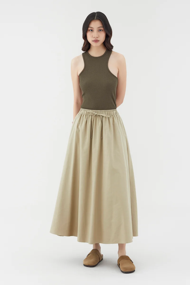 The Editor's Market Malca Cut-Out Back Top