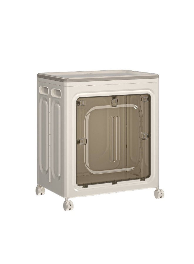 Versatile multi-purpose storage basket + small wheels: for easy transport - Image 2