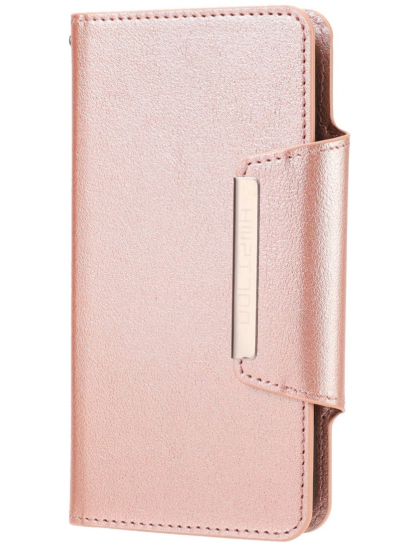 Suteni Flip Cover Card Slots Leather Phone Case for Vivo - Image 1