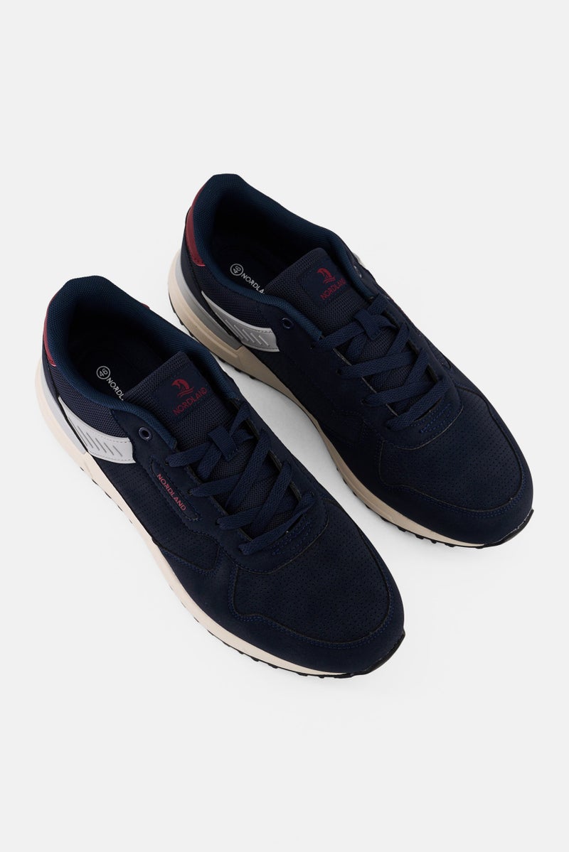 Nordland أحذية كاجوال للرجال برباط، Navy - Image 2