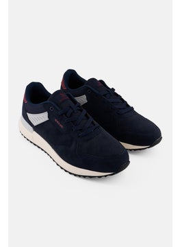 Nordland Men Lace Up Casual Shoes, Navy  - Image 1