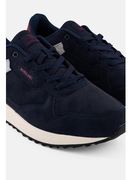 Nordland Men Lace Up Casual Shoes, Navy  - Image 4