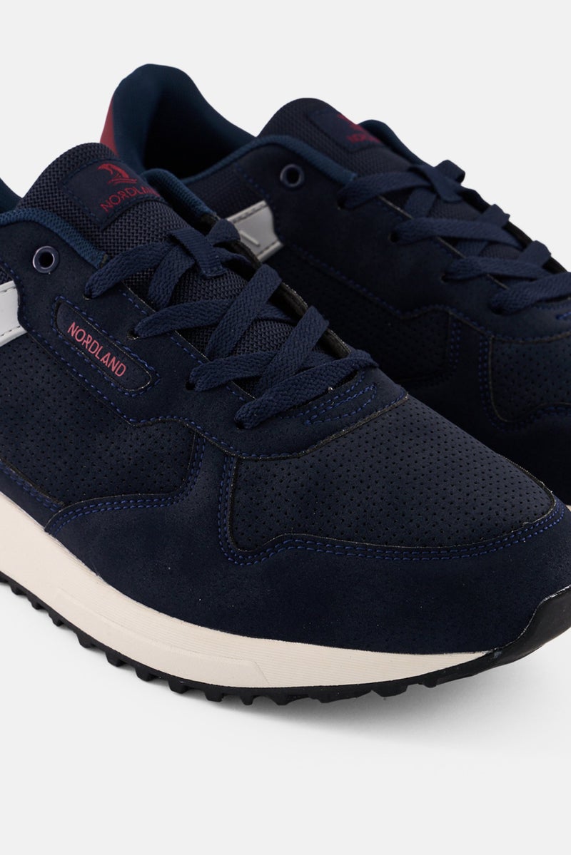 Nordland أحذية كاجوال للرجال برباط، Navy - Image 4