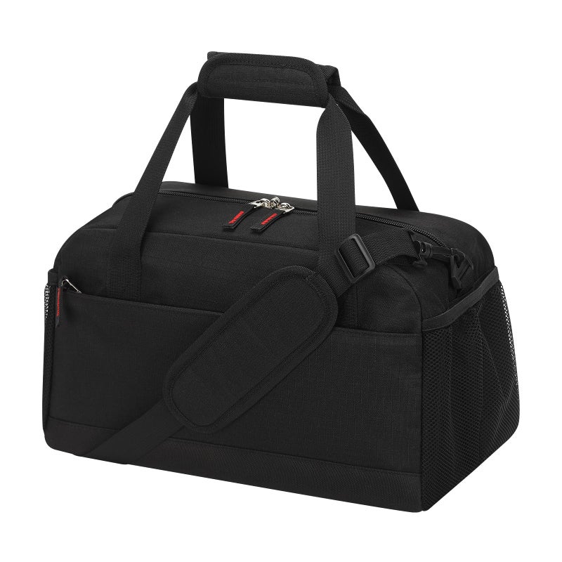THSOGO Small Gym Bag with Wet Pocket 14 inch Mini Duffle Bag for Men Women Lightweight Carry On Bag for Travel Sport Black - Image 2