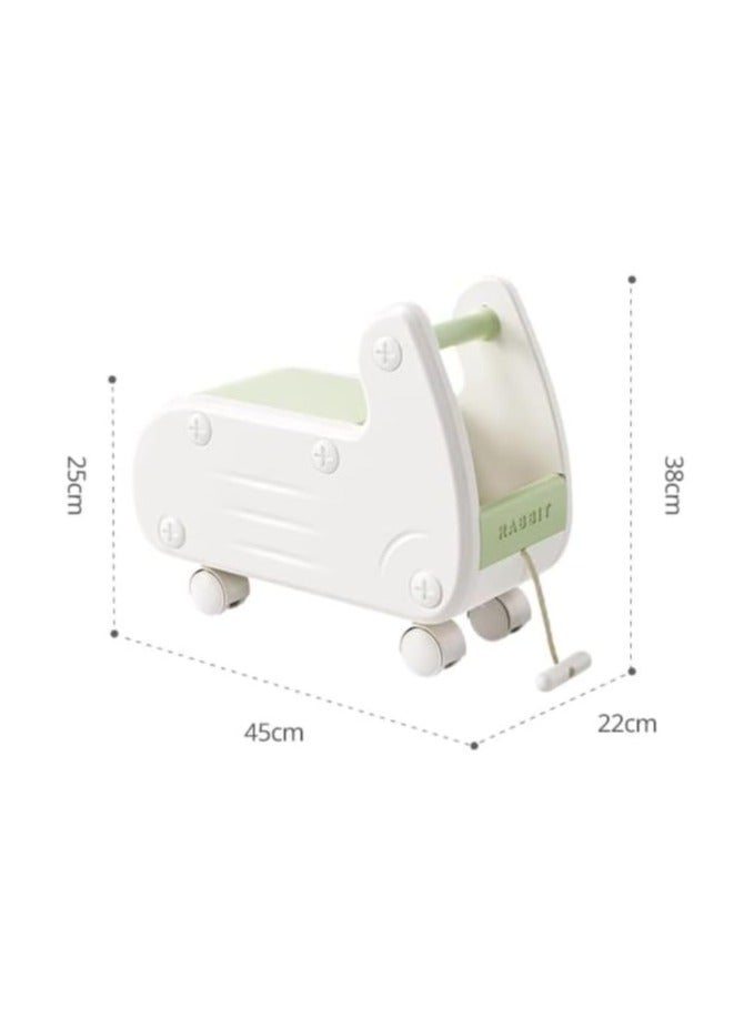 فول جوي عربة  للأطفال متعددة الوظائف(صندوق  تخزين، عربة تسوق، عربة سحب ، مشاية  ) - Image 2