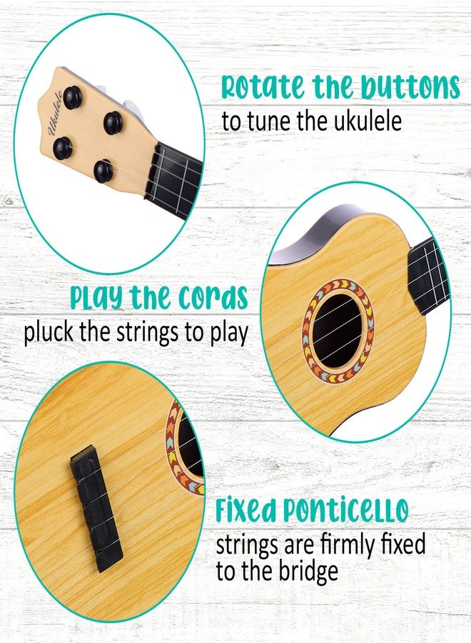 إكسبريشنز أول يوكليلي خاص بي - لعبة يوكليلي موسيقية للمبتدئين مقاس ١٦ بوصة للأطفال | لعبة أنشطة للأطفال، تعليمية - Image 3