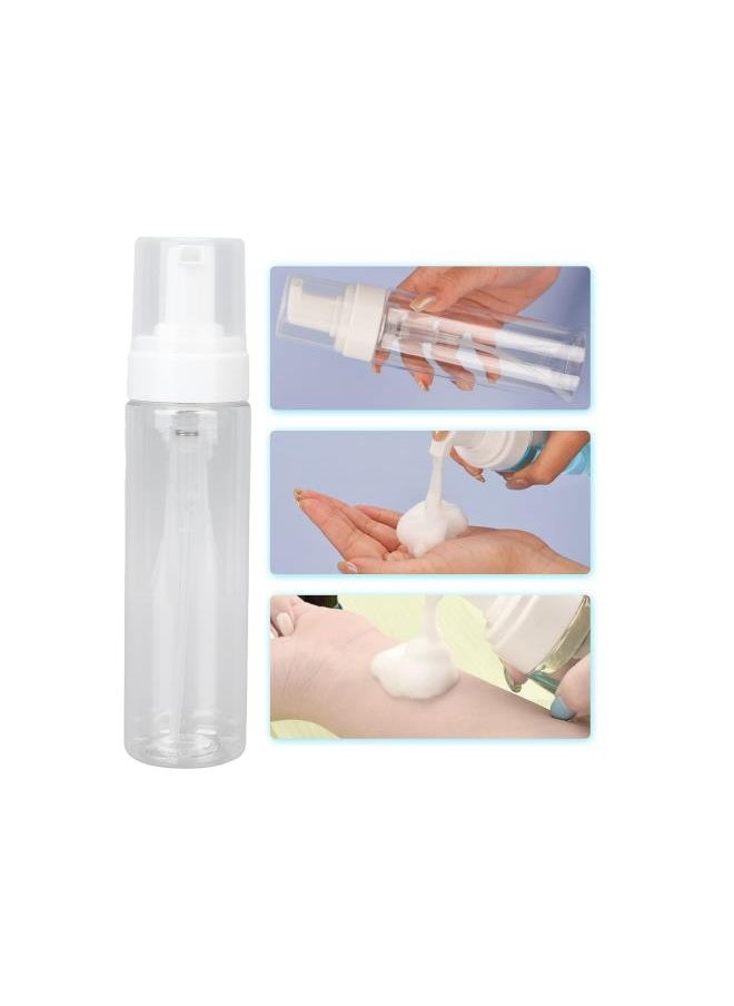 silvercnc - 2 pieces 40 Ml tattoo cleaning solution, swelling relief tattoo cleaning liquid soap accessories, blue soap with 200 Ml empty foam bottle set, for tattoo area cleaning effectively - Image 1