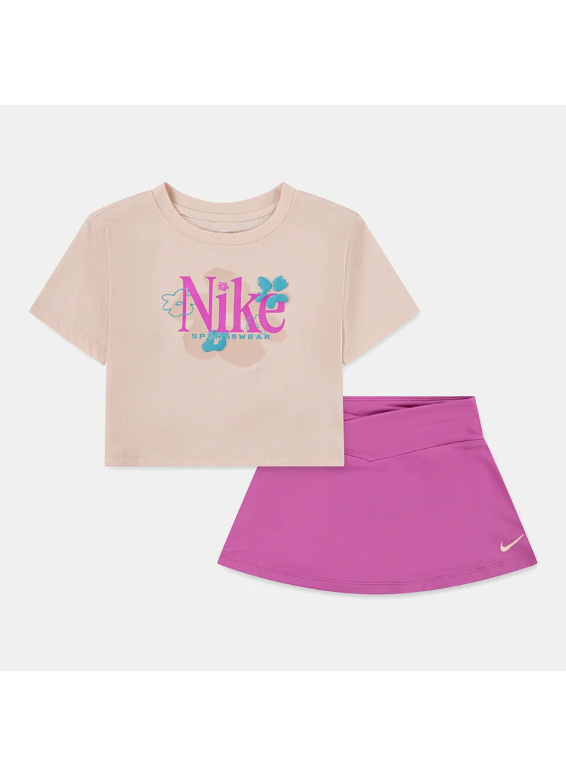 نايكي Kids' Wild Flower Dri-FIT Scooter Set