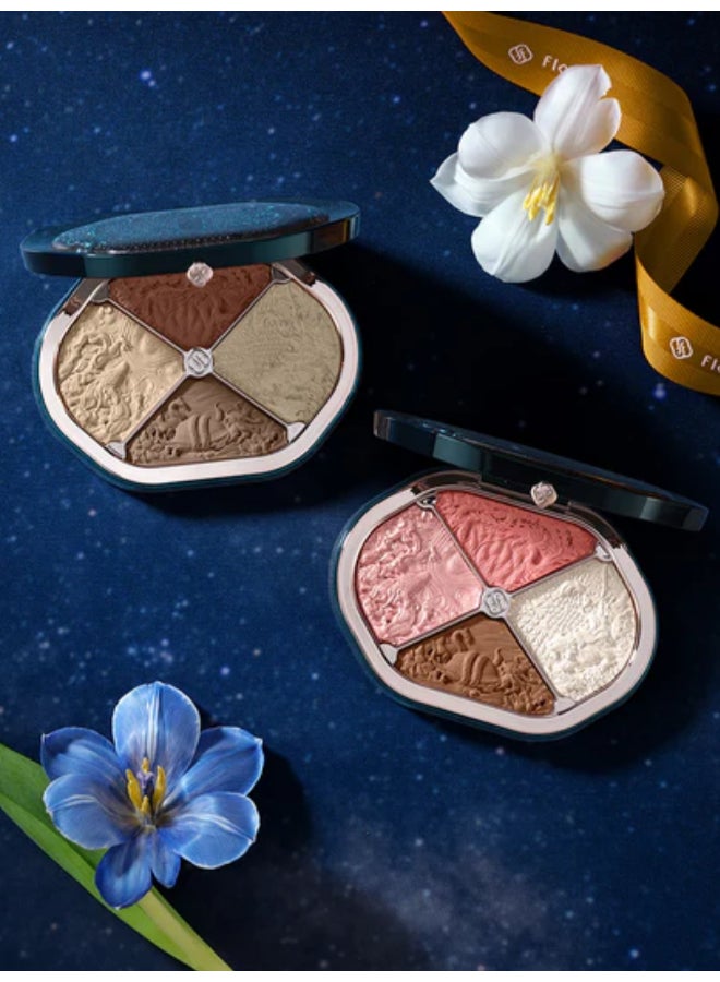 Florasis Eastern Beasts Sculpting Makeup Palette | B02 | 10.8 grams - Image 5