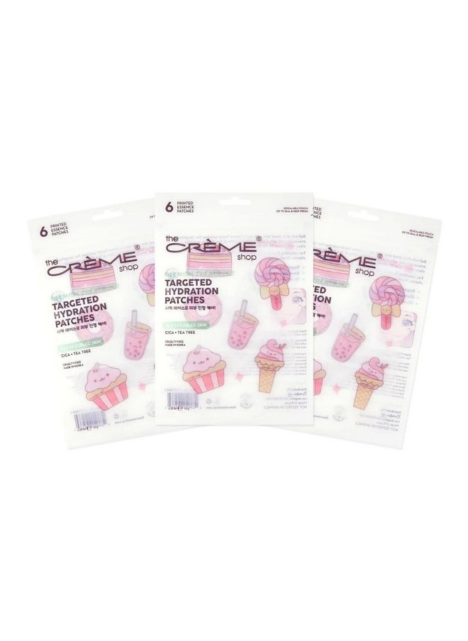 The Creme Shop - Targeted Hydration Patches For Acne Skin Patches Acne Spot Treatment Sweet Treats (3 Pack) - Image 1