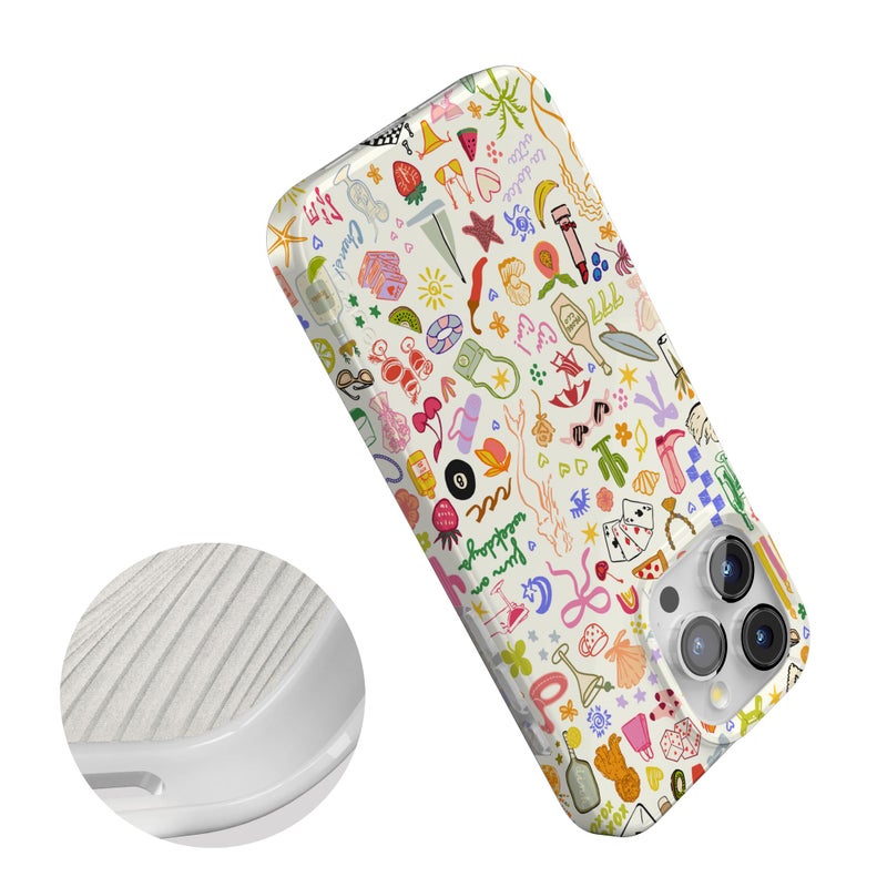 Casely iPhone 15 Pro Case | All The Fun Things | Fun on Weekdays | Compatible with MagSafe | Classic Ultra Slim Design - Image 5