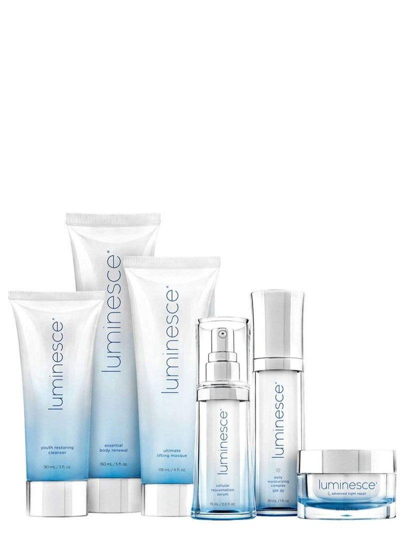 Jeunesse - Luminesce Anti-aging Skincare Kit -Serum, Moisturizer, Repair, Cleanser , Masque, Renewal - Image 1