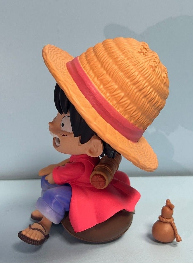 هالامودو لوفي يد واحدة يجلس لوفي قبعة من القش - Image 2