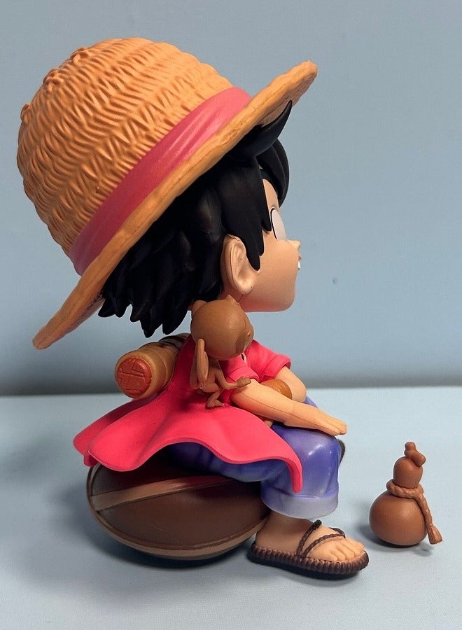 هالامودو لوفي يد واحدة يجلس لوفي قبعة من القش - Image 3
